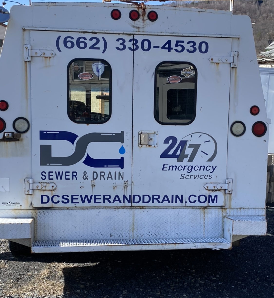 DC Sewer & Drain Plumbing Van
